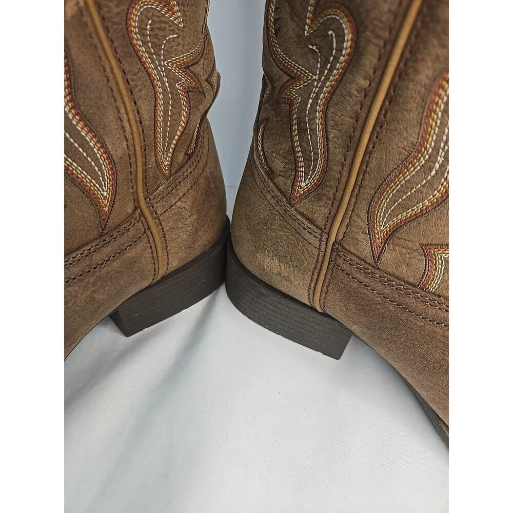 CODY JAMES cush core mens performance western boots-broad square toe size 8D